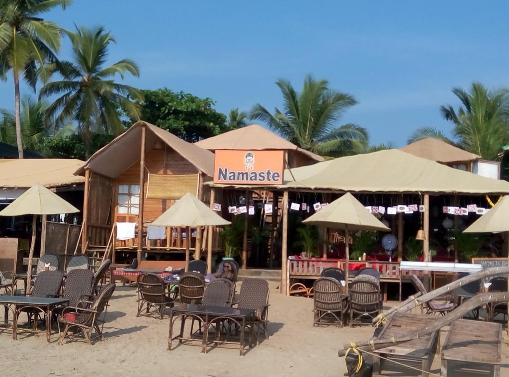 Namaste Beach Huts Hotel Patnem Beach Ngoại thất bức ảnh